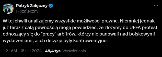 MOCNY WPIS prezesa Śląska Wrocław po meczu z St. Gallen!